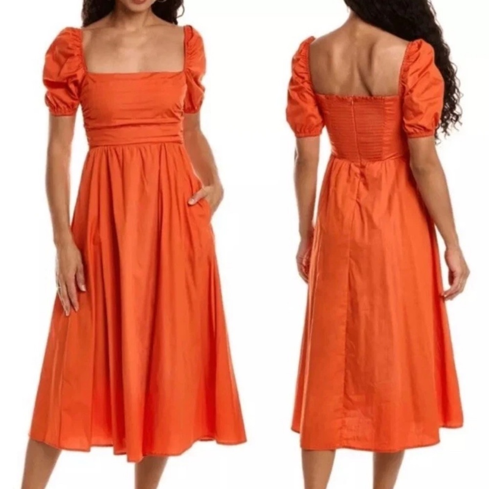 Women's Orange Dress